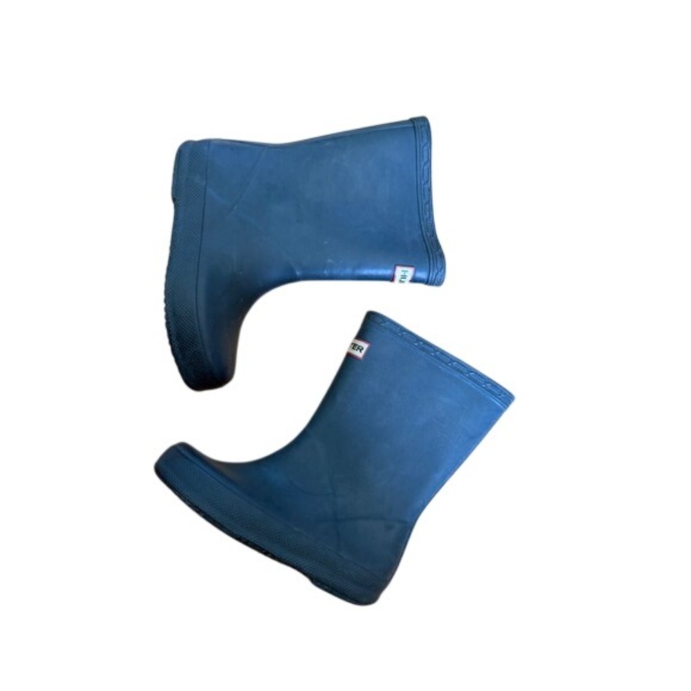 Hunter‎ navy blue youth rain boots